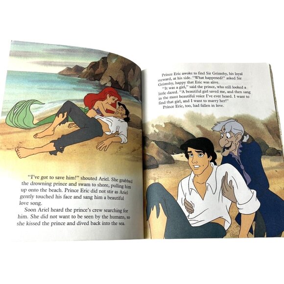 The Little Mermaid- A Little Golden Book Disney 1997 - Picture 5 of 5